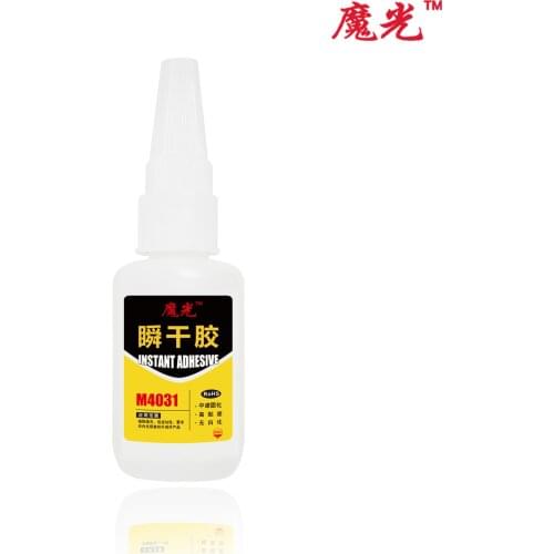 Universal bonding plastic metal strong instant adhesive 403 quick-drying adhesive high strength no whitening and odorless 20G