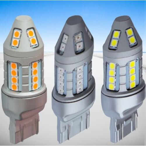 1PCS T20 7443 W21/5W Super Bright 30 SMD 3030 LED Car Tail Led Bulbs 21/5W Brake Lights Auto Fog Lamps Daytime Running Light 12V