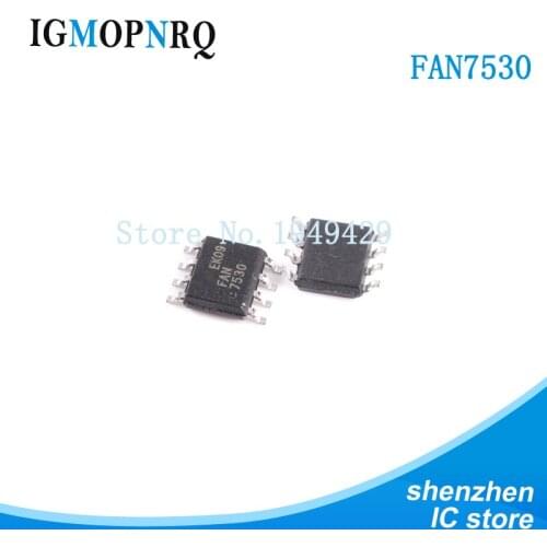10pcs FAN7530MX SOP FAN7530 PFC Critical Conduction Mode PFC Controller new
