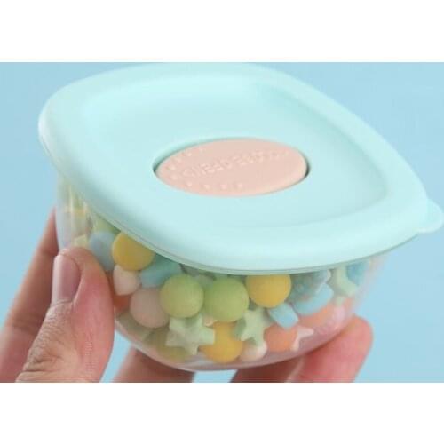 4PCS 120ml Baby Food Storage Set Cup Breast Milk Fruit Juice Storage Seal Preservation Cups Box Breast Milk Storage Fresh Cups