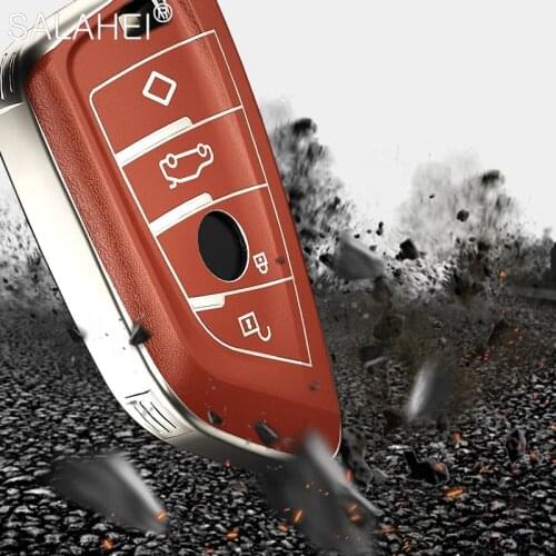 TPU Car Smart Key Remote Cover Full Case 4 Buttons For BMW X1 X3 X5 X6 1 2 5 7 F15 F16 E53 E70 E39 F10 F30 G30 Auto Accessories