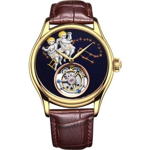 Brand 2021 New Luxury Men Watch Tourbillon Boys Watches Carnival Male Collection Clock Hot sale Creative Business Male Watches