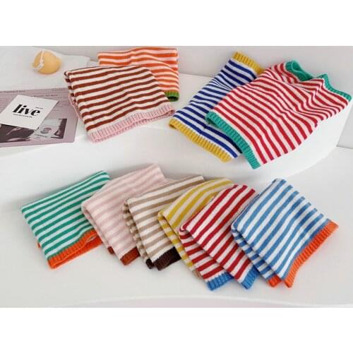 30*40cm Childrens Scarf O Collar Men Women Baby Winter Warm Scarves Knitted Wool Clothing Colored Snood Scarf