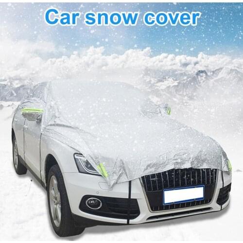 500x30cm Prevent Snow Ice Shield Sun Shade Dust Frost Freezing Car Windshield Cover Protector Cover Universal Exterior Accessory