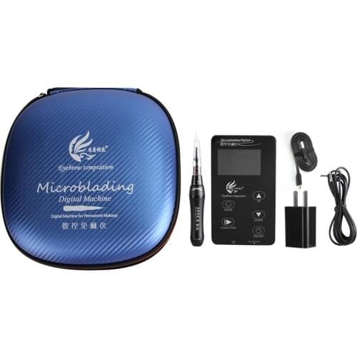 Electric Microblading Pen With Panel Controller Professional Wireless Electric Skin Care Kit Tools Eyebrow Lip Tattoo Machine US