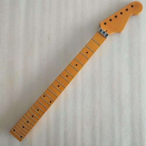 24 fret Maple Electric guitar Neck maple fingerboard Locking nut 25.5" length