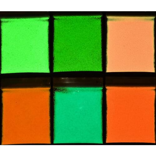 10g/Bag 0.4mm Glow In Dark Sequins Powder Nail Art Phosphor Luminous Fluorescent Glitter Cosmetic Neon Long-Lasting Dust K-Y8