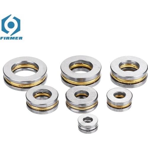 Hot Sale 5pcs Flat Thrust Ball Bearing 2.5/3/4/5/6/7/8mm Mini Miniature Bearings F25-6 F3-8 F4-10 Durable Free Shipping