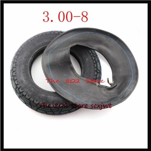 Wear-resistant and thicker 3.00-8 inner and outer tyre suitable for Mulan 50 trolley wheel tyres 300-8electric vehicle tube tire