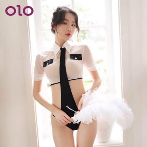 OLO Police Women Costumes Cosplay Role Play Clothes Sexy Nightclub Dress Women Adult Cosplay Uniform Cosplay Porn Costumes