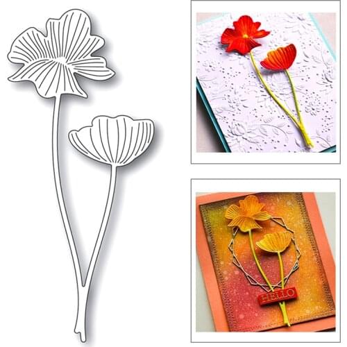 2020 Hot Ginko Leaves Autumn Plant New Metal Cutting Dies Foil Stencil For DIY Scrapbooking Paper and Card Making Craft No Stamp