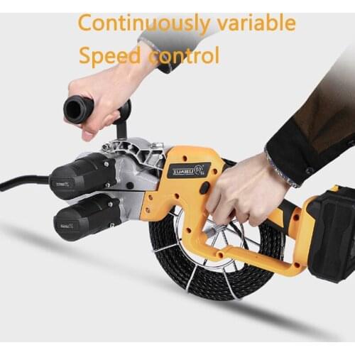 Lithium Battery Pull Line Stringing Machine Equipment Electrician Electric Cable Cross Line Leading Tools High Power Chargeable