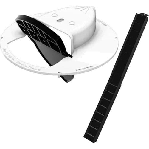 Reusable Mouse Rat Trap Auto Reset Mouse Trap Plastic Flip N Slide Bucket Lid Trap Outdoor Mouse Catcher Yellow/Red/White