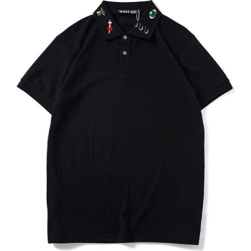 2020 High New Novelty Embroidered Bee Snake Tiger Collar Fashion Casual Polo Shirts Shirt Skateboard Cotton Polos Top Tee L24