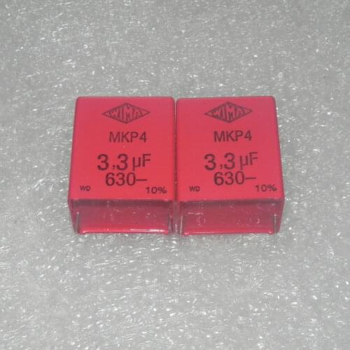 Original new 100% MKP4 630V3.3UF 335K copper foot audio frequency coupling dividing capacitor (Inductor)