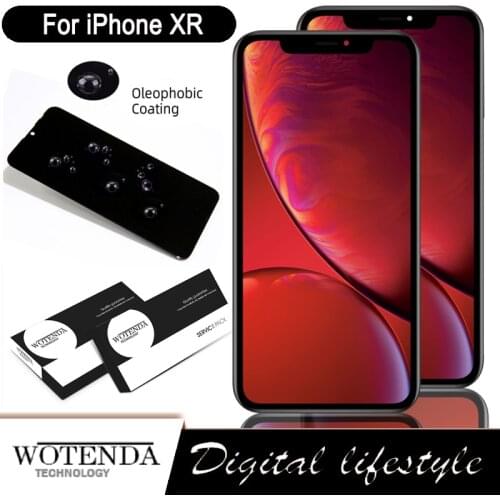Original OEM/AAA Display For iPhone XR LCD Touch Screen Digitizer Assembly Repair Parts with Service Pack