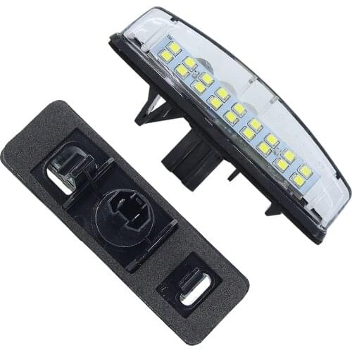 2Pcs Led car License Plate light For Lexus Is200/Is300 Gs300/Gs430/Gs400 Ls430 Es300/Es330 Rx300/Rx330/Rx350 LX470/LX570/GX470