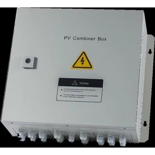 IP65 Power Distribution Switch Box pv solar energy system 2 4 6 8 10 12 16 24 ways string dc combiner box