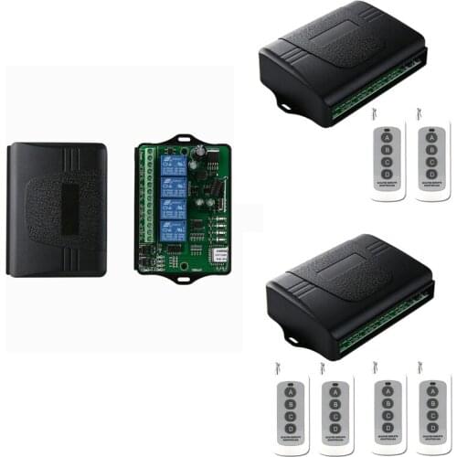 KTNNKG Wifi Switch 4CH Relay Module Smart Home Automation Wireless Receiver And 433Mhz RF