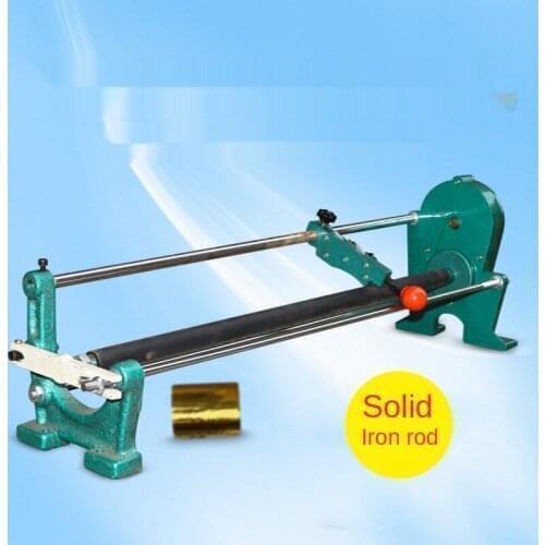 Manual Gold Foil Paper Cutting Machine 0-700Mm Adjustable Aluminum Foil Gold Paper Cutting Machine Ribbon Slitting Hot Sale