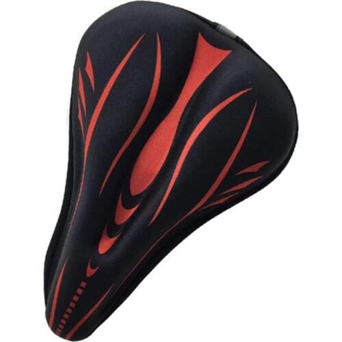 Saddle Cushion Soft Breathable Memory Foam Premium Bike Saddle Cover for MTB Soft Breathable Memory Foam Premium Bike Saddle Co