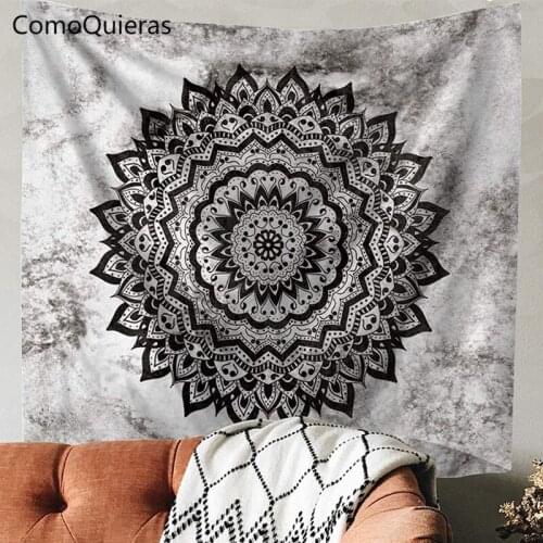 Tarot Mandala Hanging Cloth Background Wall Tapestry Chakra Poster Home Decoration Dorm Room Tapestry Decor Art Mural