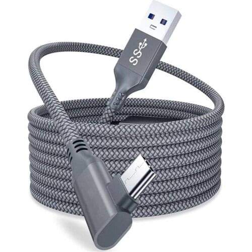 3/5m Data Line Oculus Quest2 VR Headset Charging Cable USB 3.0 TypeC Fast Charging Data Cable