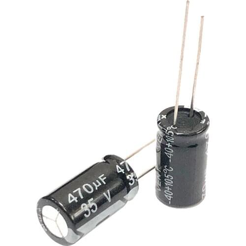 35V470uf Volume 10x17mm High frequency and low resistance 20pcs