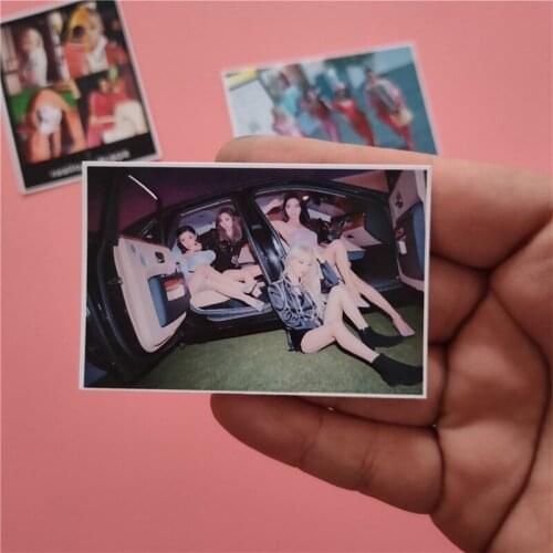 16Pcs KPOP MAMAMOO In BLACK Self Made Mini Paper Second Album Reality Lomo Card Kpop MAMAMOO Photo Card Fans Gift Collection