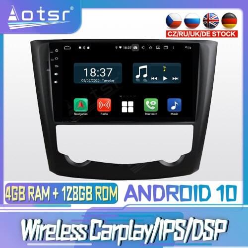 Android 10 PX6 128G For RENAULT Kadjar 2015 2016 2017 DVD GPS Navigation Auto Radio Stereo Video Multimedia Player HeadUnit 2din