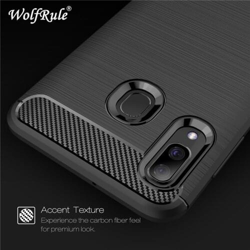 For Phone Case Samsung Galaxy A40 Cover Shockproof Soft TPU Brushed Back Case For Samsung A40 Case Shell For Samsung A40 A405F