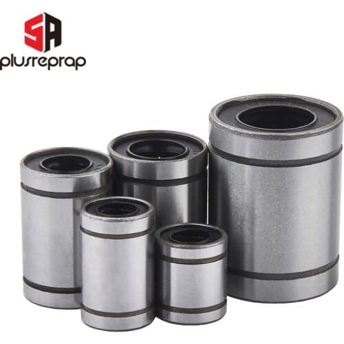 LM8SUU LM10UU LM12UU LM16UU Linear Bearing Bush Bushing for 3D Printer Parts