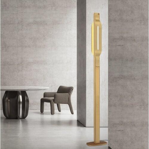 Postmodern minimalist living room floor lamp creative light luxury bedroom hotel villa designer model room decorative lamps