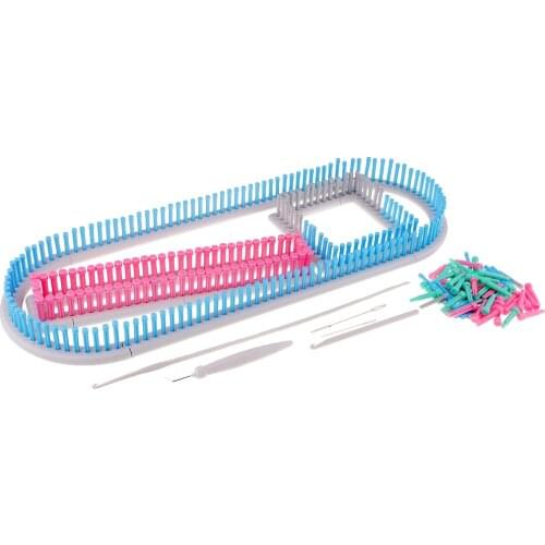 Multi-function Adjustable Sock Loom Kit Knitting Socks Scarf Hat DIY Hand Craft