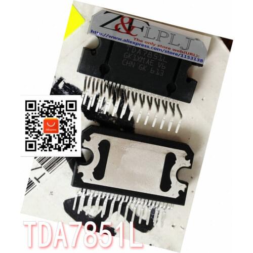 Car amplifier module TDA7851l TDA7851L TDA 7851L TDA7851 ZIP-25 NEW ORIGINAL 2PCS/LOT
