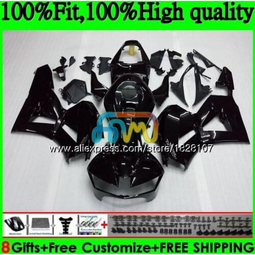 Injection For HONDA CBR600 RR CBR600RR F5 13 14 15 16 17 146BS.3 glossy black CBR 600RR 600 RR 2013 2014 2015 2016 2017 Fairing