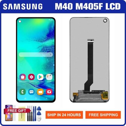 6.3'' Original Screen for SAMSUNG Galaxy M40 SM-M405F Lcd Display Touch Screen Digitizer Parts For Samsung A606 SM-A606F/DS
