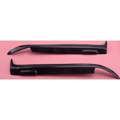 2Pcs/Set Carbon Fiber Eyebrows Eyelids Headlight Cover fit for BMW E36 1992 1993 1994 1995 1996 1997 1998