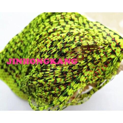 Fishing Lure Silicone Skirt Layers,Silicone Skirt Material for Tackle Craft, DIY Spinner, Rubber Jigs, Buzzbait-98