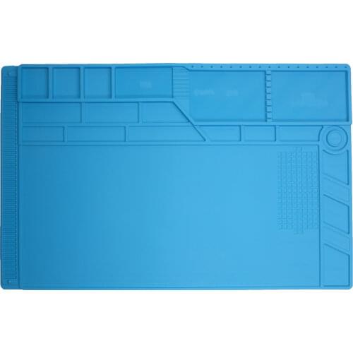 S-180A1 Silicone Repair Pad Magnetic Silicone Pad Workbench Soldering Iron Welding Table Anti-scalding Mat