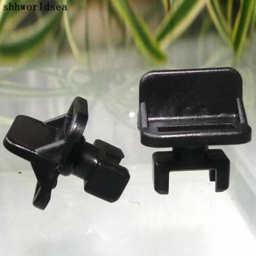 Shhworldsea 100pcs Free Shipping POM Black Front Spoiler Retainer For Toyota 52526-60030