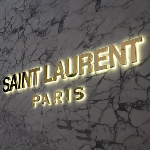 Led Business Store Sign Board Wall Outdoor Led Wall Letter Sign Custom Led Sign