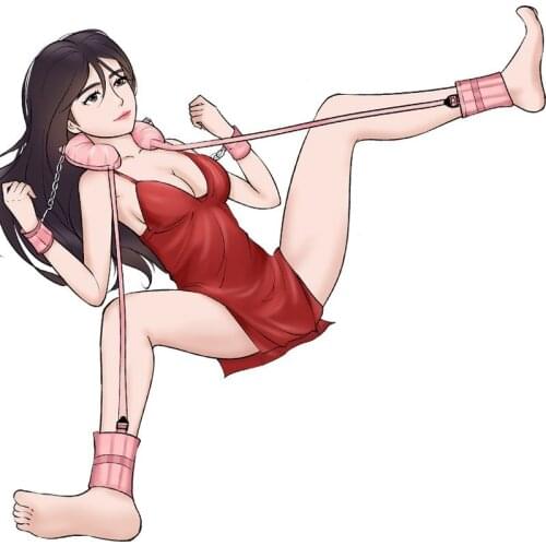 Sm split leg pillow binding bondage bandage training couple sex pillow swing sex toys adult female toys