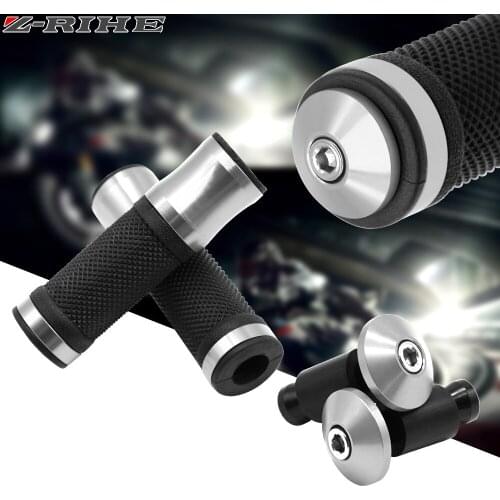 Universal 22mm racing Motorcycle Handle Handlebar Moto Grips CNC for Honda CB400 CB600 hornet cbr Hyosung Suzuki kawasaki