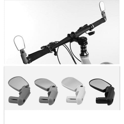 Mini Bicycle Mirror Bike Rear View Mirror Cycling Handlebar Back Eye Blind Spot Mirror Flexible Safety Rearview Bike Mirrors