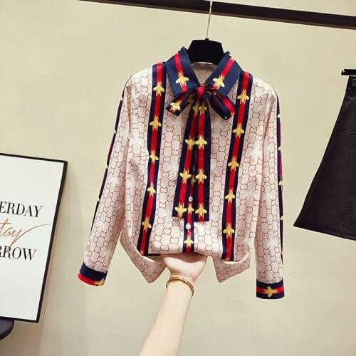 Блузки с бантом WALKSO China At AliExpress