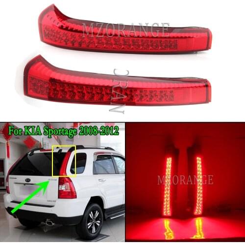 MIZIAUTO Car Rear Tail Light For KIA Sportage 2008 2009 2010 2011 2012 Stop Brake Fog Parking Lamp car products