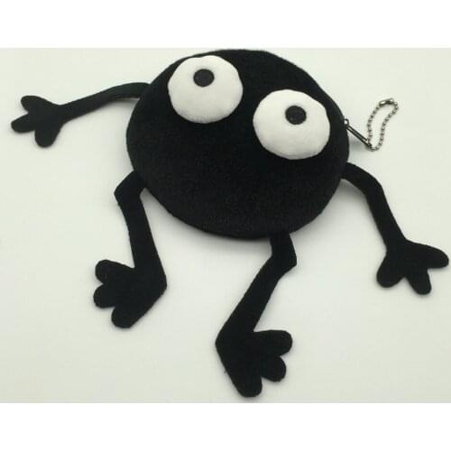 10/Lot My Neighbor Totoro Dust Soot 11CM Coin Bag Keychain Pendant Soft Cartoon Dolls Christmas Gift Stuffed Toys
