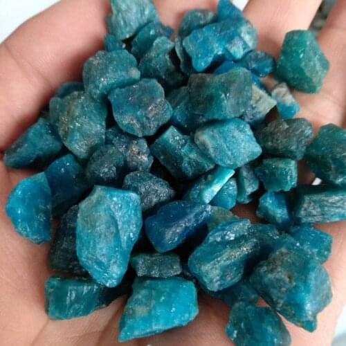 100g Natural apatite Rough Raw Stone Rock Specimen from Madagascar