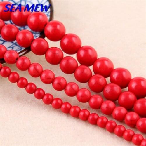 100PCS 6mm/8mm/10mm/12mm Leaves the bodhi hole beads optimization of red stone tibetan beads loose beads for jewelry making 797b